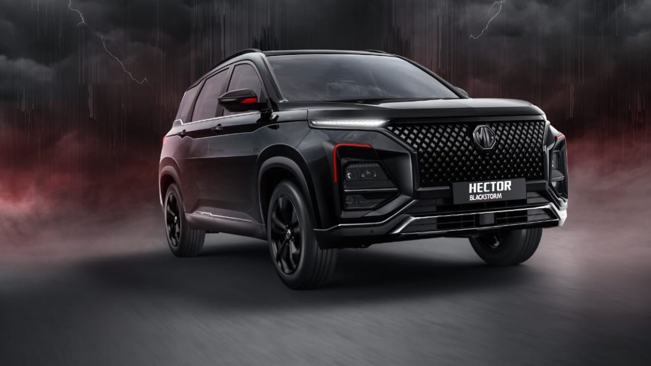 MG Hector Blackstorm Edition Launch on 3 August